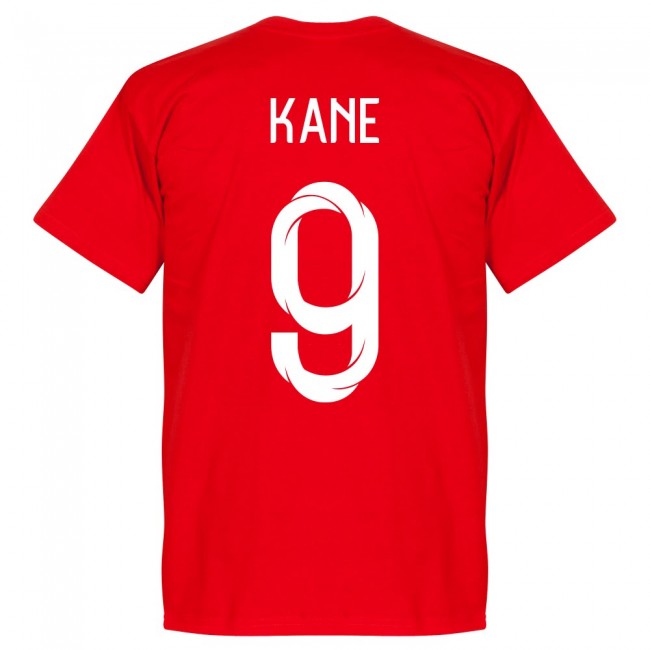 England Kane 9 Team T-Shirt - Red