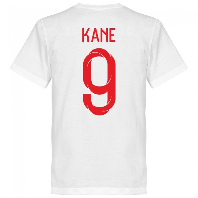 England Kane 9 Team KIDS T-Shirt - White