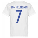 Korea Son Heungmin 7 Team T-Shirt - White