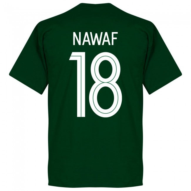 Saudi Arabia Nawaf 18 Team T-Shirt - Green