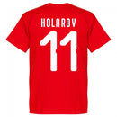 Serbia Kolarov 11 Team T-Shirt - Red