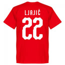 Serbia Ljajic 22 Team T-Shirt - Red