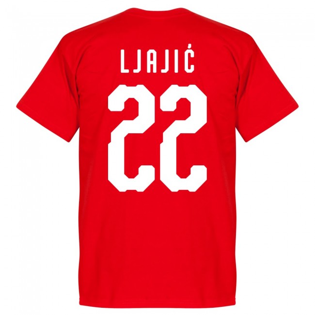 Serbia Ljajic 22 Team T-Shirt - Red