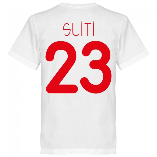 Tunisia Sliti 23 Team T-Shirt - White