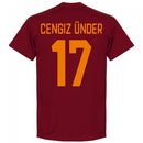 AS Roma Cengiz Ünder 17 Team T-Shirt - Red