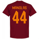 AS Roma Monolas 44 Team T-Shirt - Red