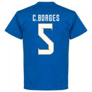 Costa Rica C. Borges 5 Team T-Shirt - Royal