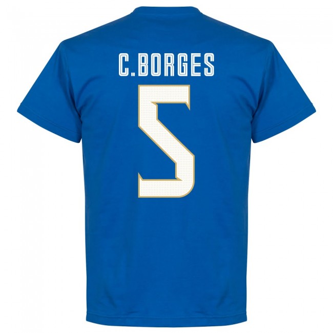Costa Rica C. Borges 5 Team T-Shirt - Royal