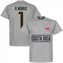 Costa Rica H. Navas 1 Team GK T-Shirt - Grey