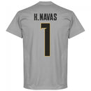 Costa Rica H. Navas 1 Team GK T-Shirt - Grey
