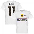 Germany Danke Miro Klose Team T-Shirt - White
