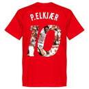 Denmark P. Elkjaer 10 Gallery Team T-Shirt - Red