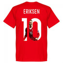 Denmark Eriksen 10 Gallery Team T-Shirt - Red