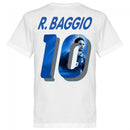 Italy Baggio 10 Gallery Team T-Shirt - White