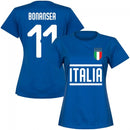 Italy Team Womens Bonansea 11 T-shirt - Royal
