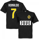 Juve Ronaldo 7 Team Kids T-shirt - Black