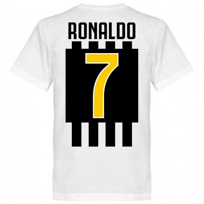Juve Ronaldo 7 Team KIDS T-shirt - White
