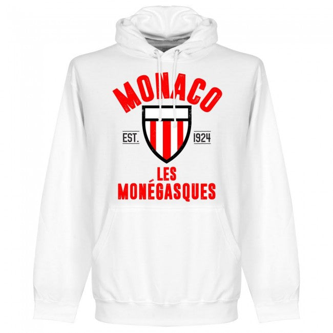 Monaco Established Hoodie - White - Terrace Gear