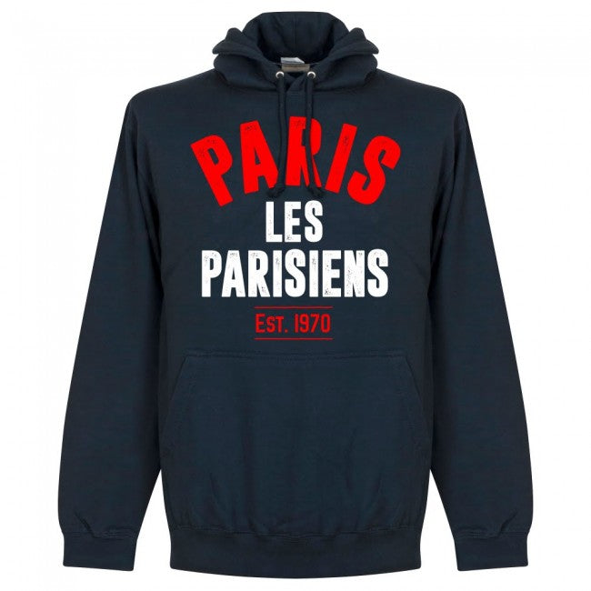Paris Established Hoodie - Navy - Terrace Gear