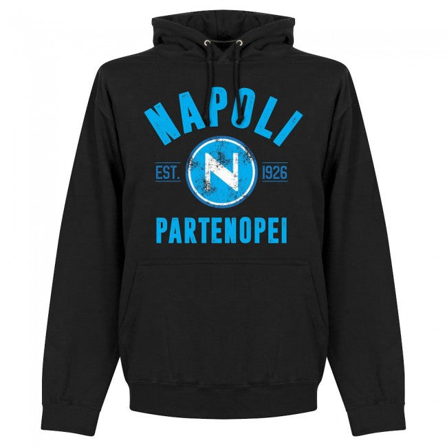 Napoli Established KIDS Hoodie - Black - Terrace Gear