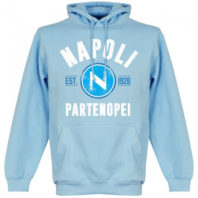 Napoli Established KIDS Hoodie - Sky - Terrace Gear