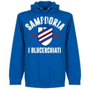 Sampdoria Established Hoodie - Royal - Terrace Gear