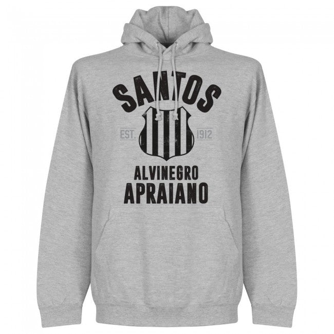 Santos Established Hoodie - Grey - Terrace Gear