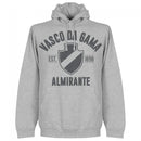 Vasco Da Gama Established Hoodie - Grey - Terrace Gear
