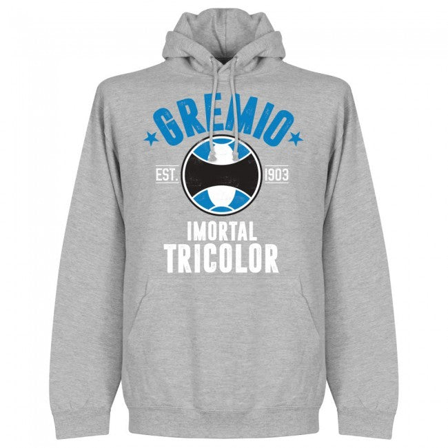 Gremio Established Hoodie - Grey - Terrace Gear