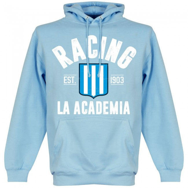 Racing Club Established Hoodie - Sky - Terrace Gear