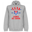 Cuba Established Hoodie - Grey - Terrace Gear