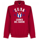 Cuba Established Hoodie - Red - Terrace Gear