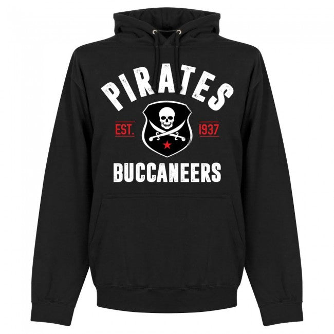 Pirates Established Hoodie - Black - Terrace Gear