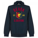 Genoa Established Hoodie - Navy - Terrace Gear