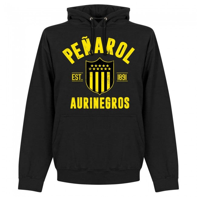 Penarol Established Hoodie - Black - Terrace Gear