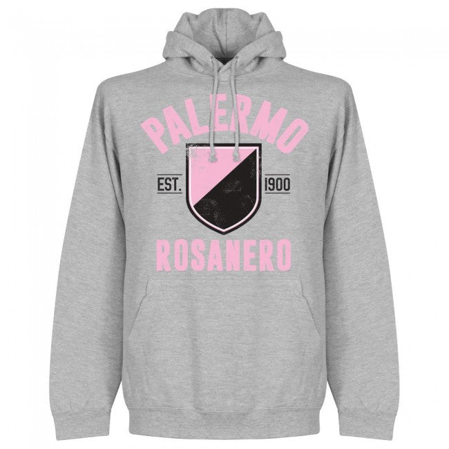 Palermo Established Hoodie - Grey - Terrace Gear