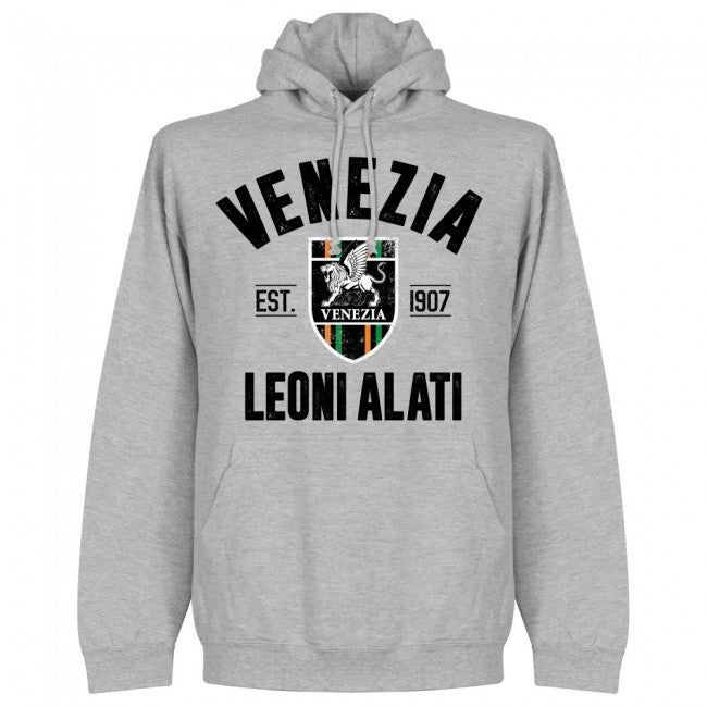 Venezia Established Hoodie - Grey Marl - Terrace Gear