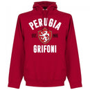Perugia Established Hoodie - Red - Terrace Gear