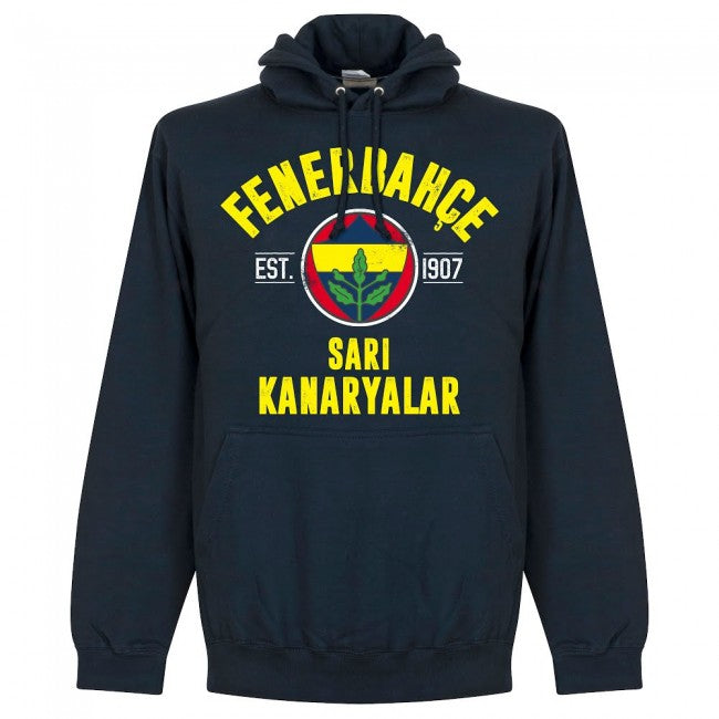 Fenerbache Established Hoodie - Navy - Terrace Gear