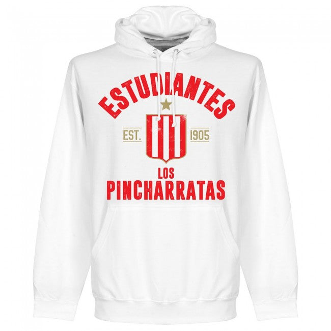 Estudiantes Established Hoodie - White - Terrace Gear