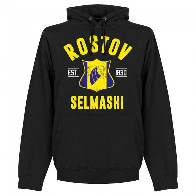 Rostov Established Hoodie - Black - Terrace Gear
