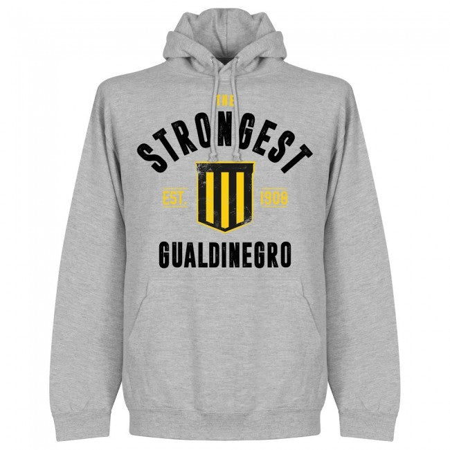 The Strongest Established Hoodie - Grey - Terrace Gear