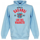 Arsenal Sarandi Established Hoodie - Sky - Terrace Gear