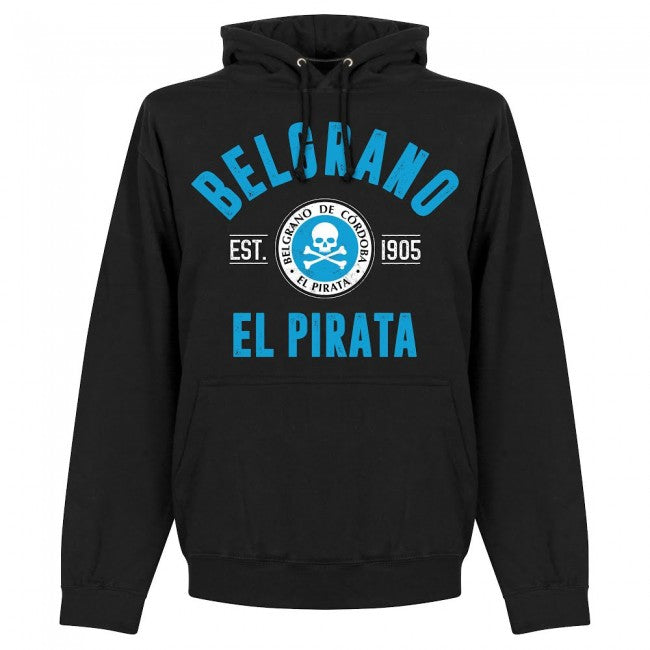 Belgrano Cordoba Established Hoodie - Black - Terrace Gear