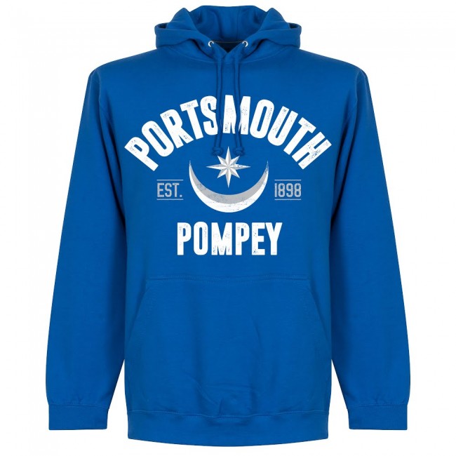 Portsmouth Established Hoodie - Royal - Terrace Gear