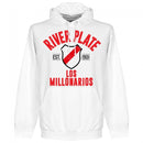 River Plate Established Hoodie - White - Terrace Gear