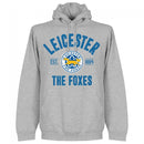 Leicester Established Hoodie - Grey - Terrace Gear