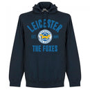 Leicester Established Hoodie - Navy - Terrace Gear