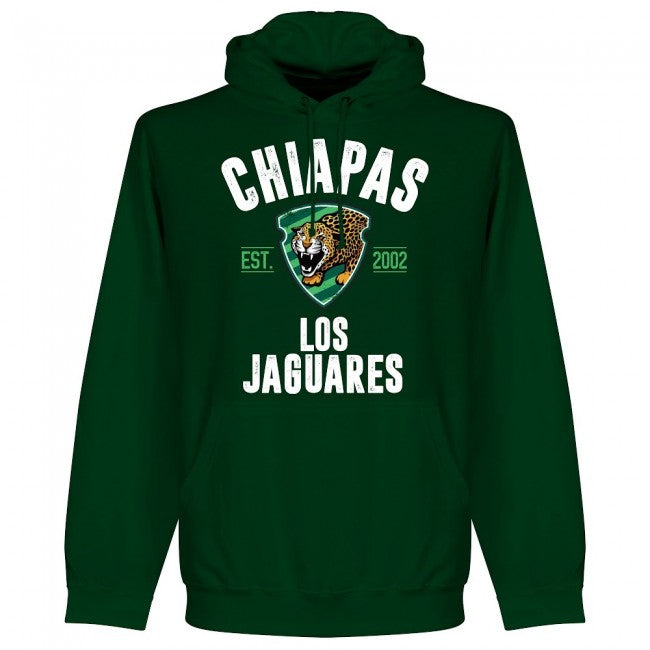 Chiapas Established Hoodie - Bottle Green - Terrace Gear
