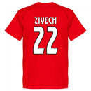 Amsterdam Team Ziyech 22 T-Shirt - Red